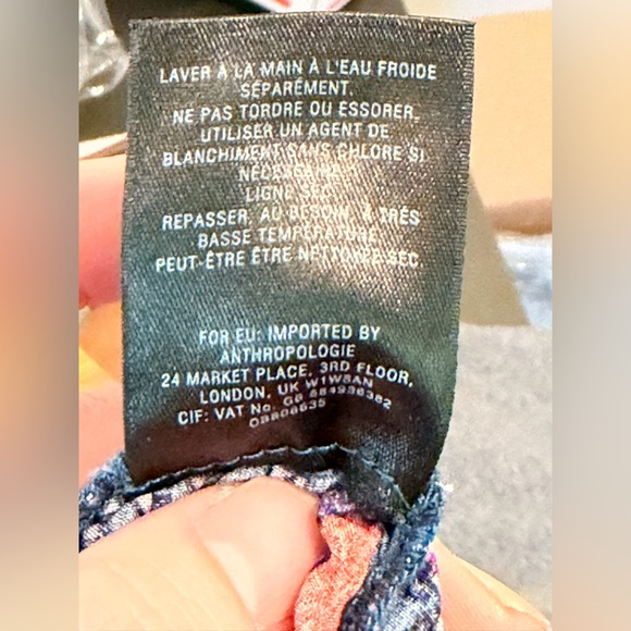 Anthropologie ett:twa High Waist Wynnewood Floral Printed Shorts Shorts Sz L - Picture 10 of 10